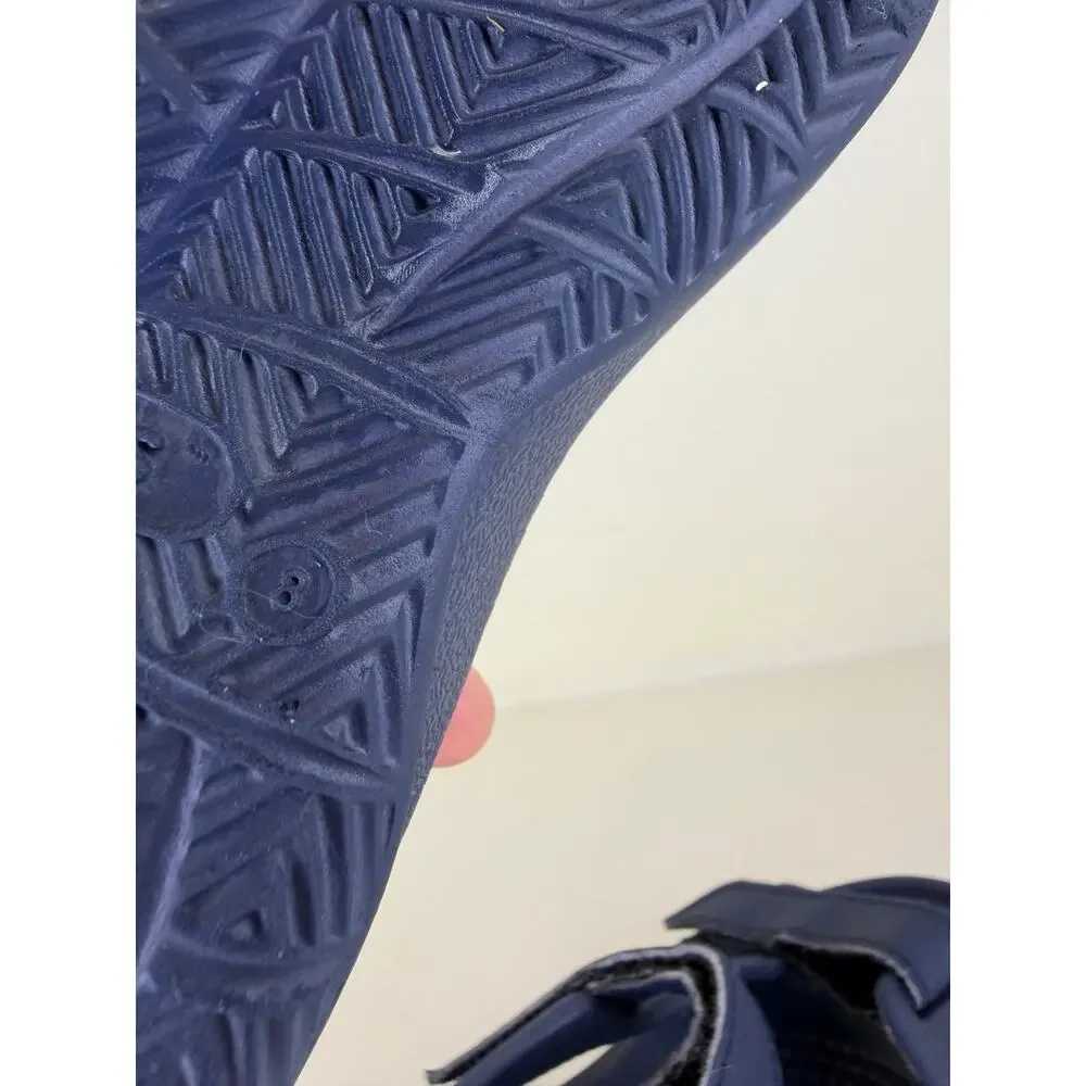 CROCS Boys Navy Blue Sandals size 8